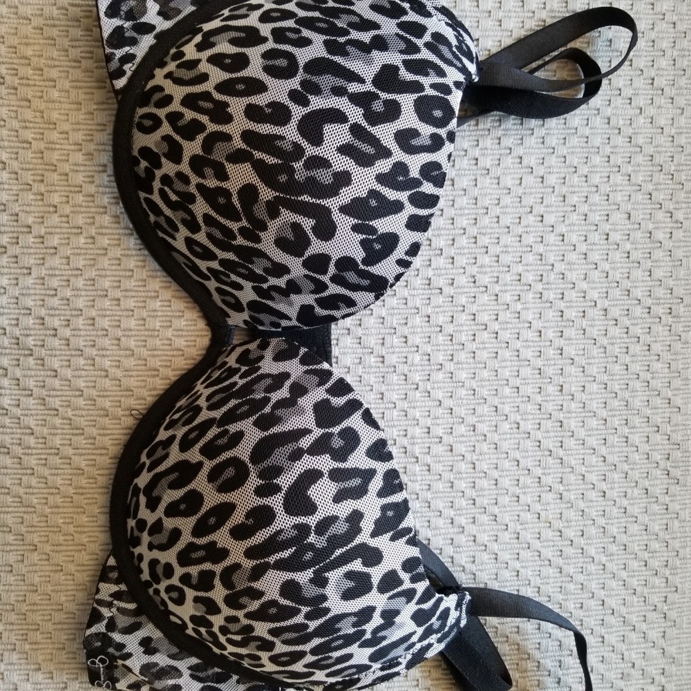 Jessica Simpson Bra Animal Print Push Up Bra NWT - Picture 8 of 8